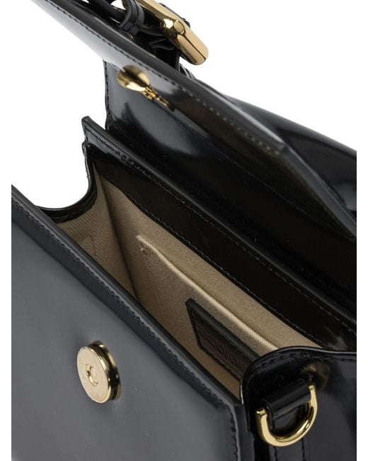 Jacquemus Black "le Chiquito" Handbag With Buckle