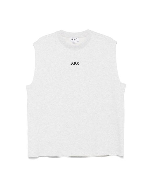 Asics x A.P.C. White T-Shirts for men