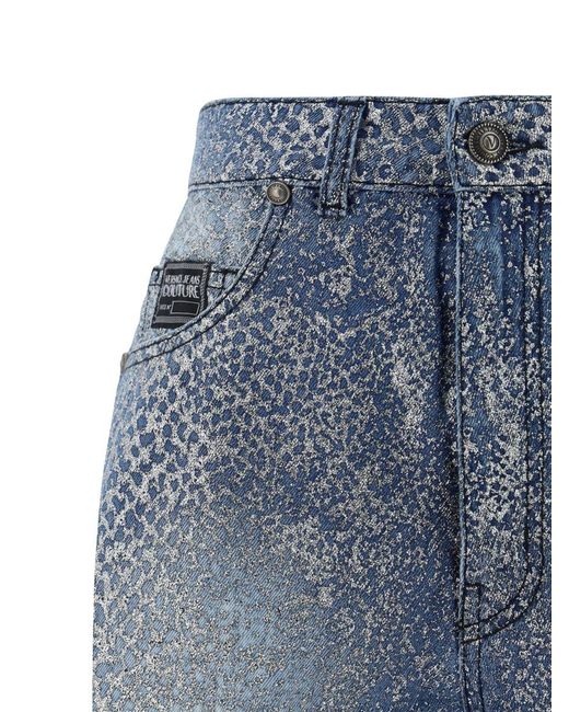 Versace Blue Bermuda Shorts