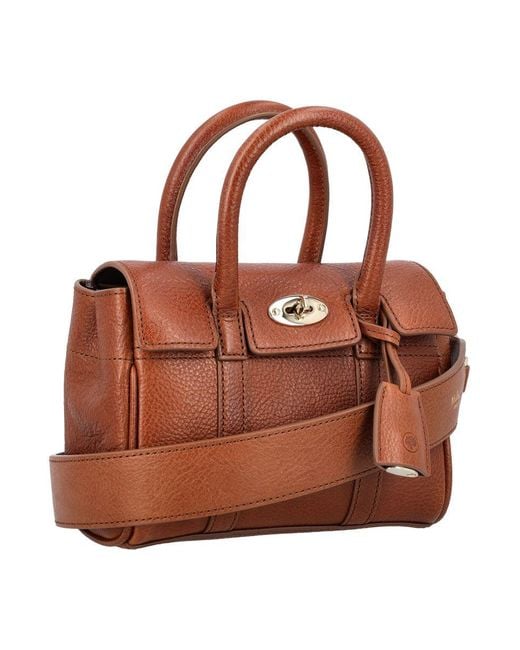 Mulberry Brown Mini Bayswater