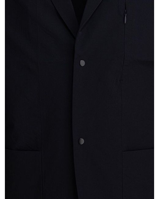 Norse Projects Blue "Emil Travel Light" Blazer Jacket for men