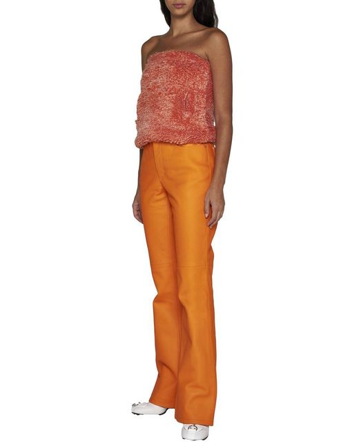 J.W. Anderson Orange Pants