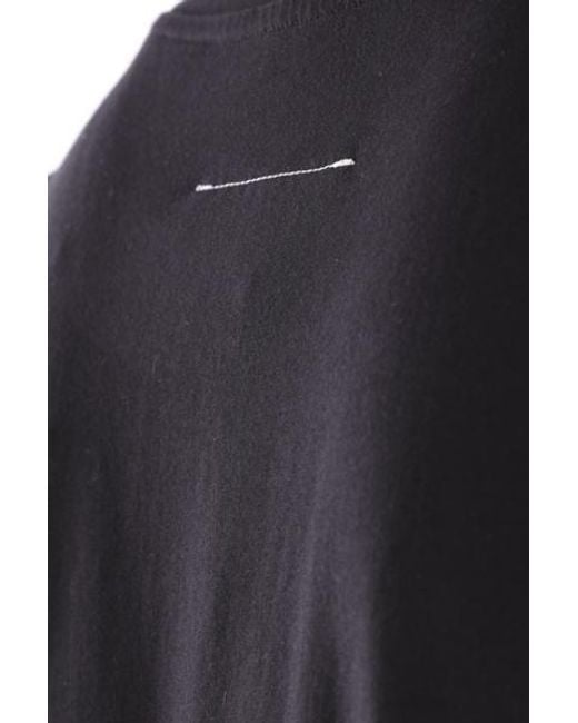 MM6 by Maison Martin Margiela Black T-shirts And Polos for men