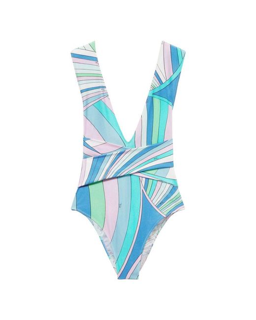 Emilio Pucci Blue Beachwears