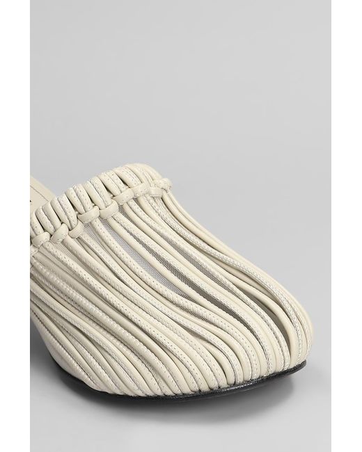 Alohas White Gleea Slipper-Mule