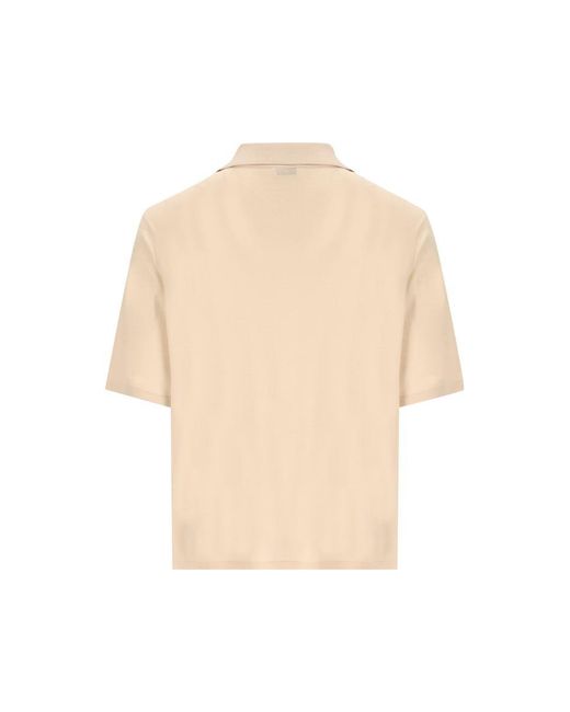 Saint Laurent Natural T-Shirts And Polos for men