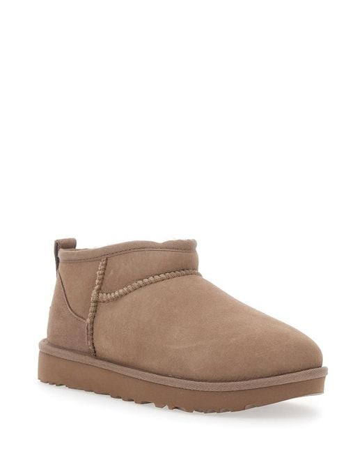 Ugg Brown W Classic Ultra Mini Ii