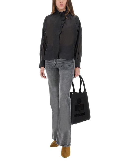 Isabel Marant Black Pamias" Top