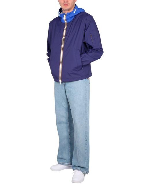 K-Way Blue Claudey Jacket