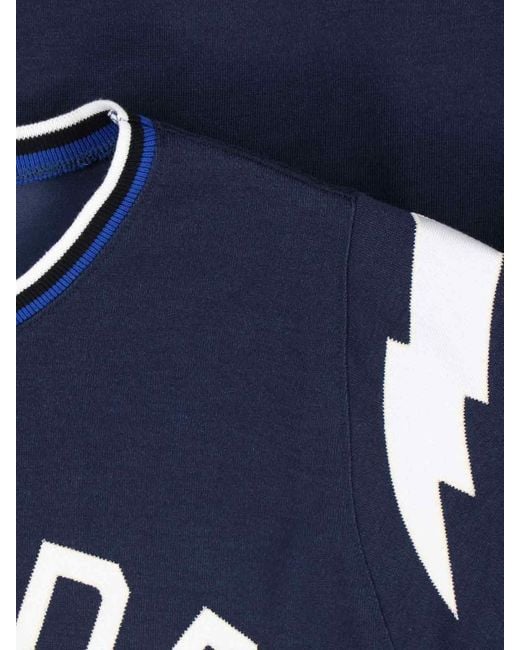 Rhude Blue T-Shirts And Polos for men