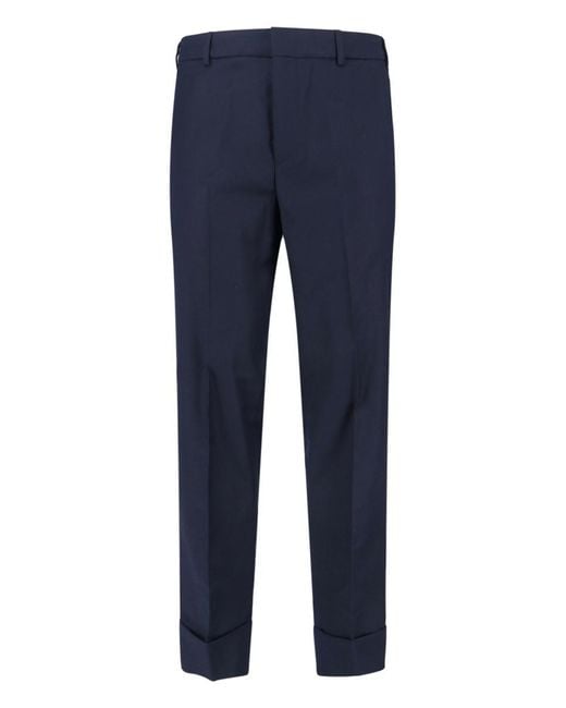 Cruna Blue Trousers for men