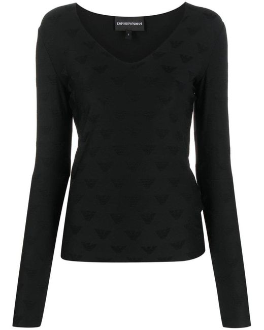 Emporio Armani Black Jerseys & Knitwear