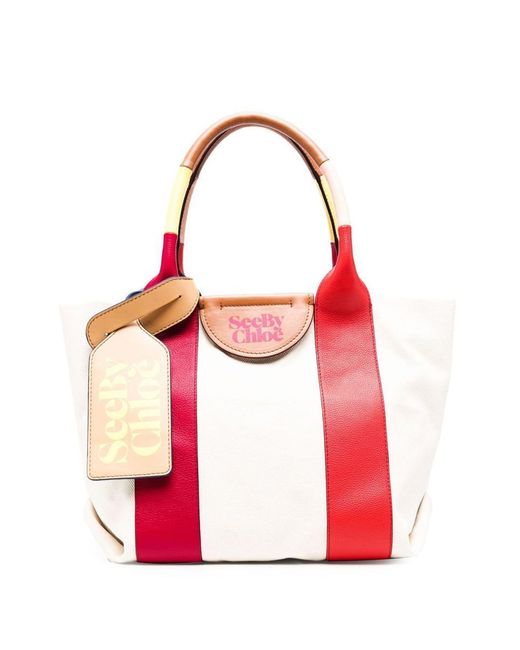 See By Chloé Red Totes