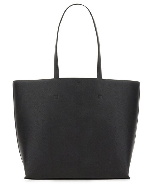 Versace Black Bag With Logo