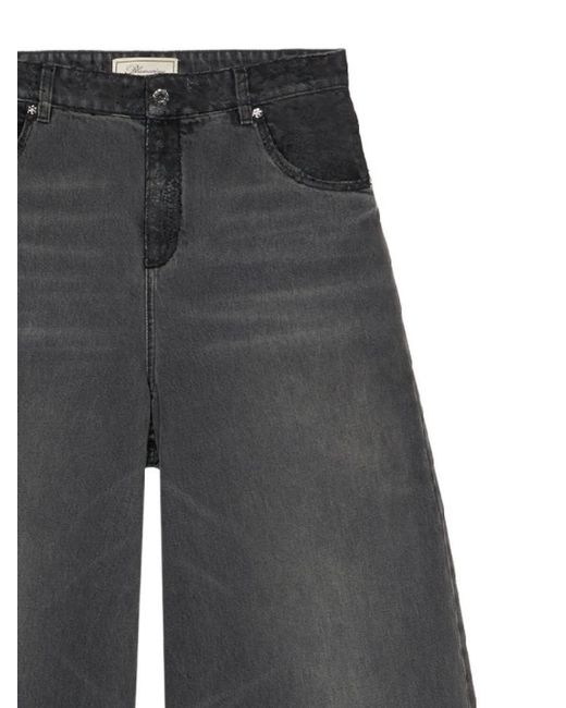 Blumarine Gray Jeans