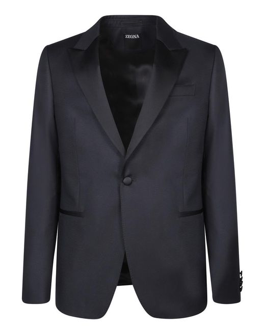 Zegna Black Suits for men