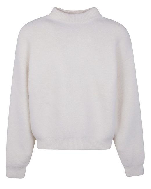 Jacquemus White "La Maille Curvo" for men