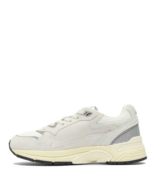 Autry White Hyperway Low Wom Suede/Mesh Wht/Silv