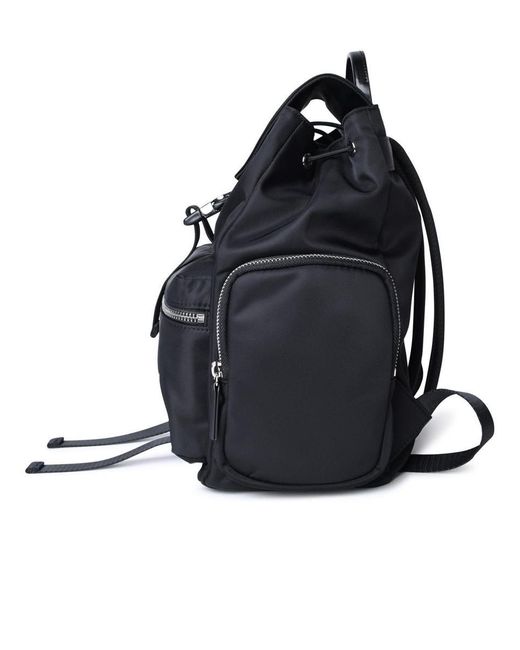 DSquared² Blue Nylon Satin Backpack
