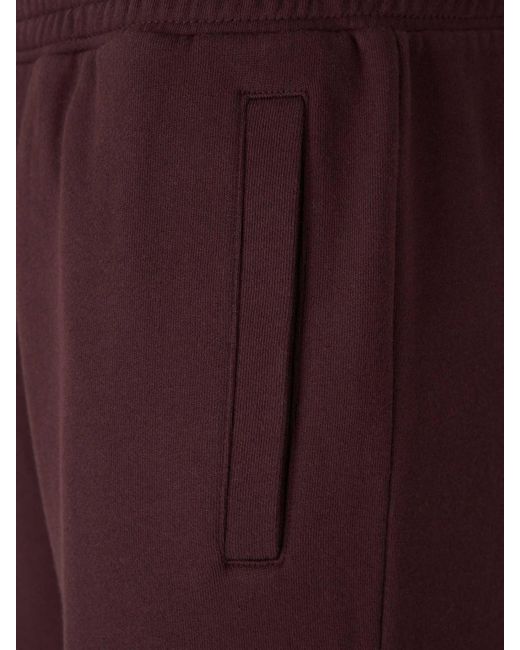 Givenchy Red Logo Plush Joggers for men