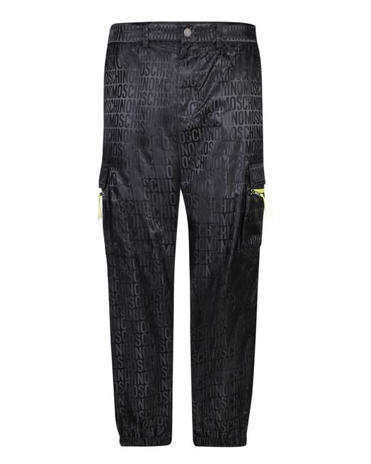 Moschino Gray Trousers for men