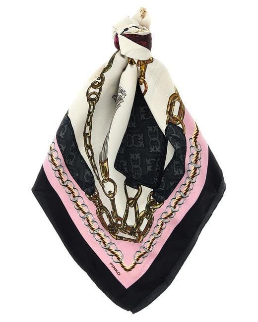 Pinko Pink 'Limbo' Scarf