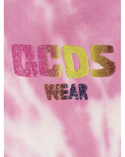 Gcds Pink Tie Dye' Hoodie for men