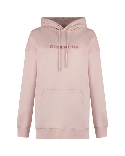 Givenchy Pink Cotton Hoodie