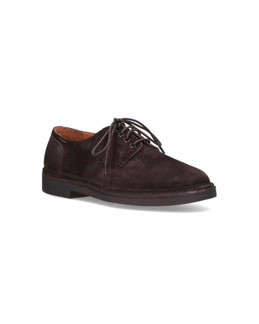 Alexander Hotto Brown Flat Shoes for men