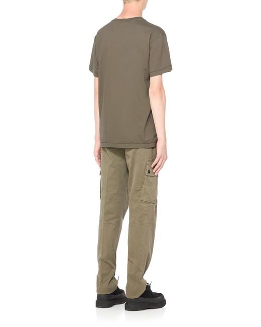 Stone Island Green T-Shirts And Polos for men