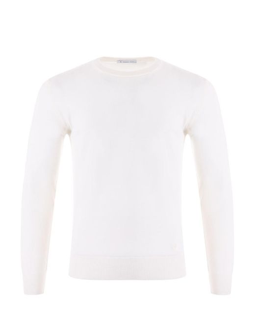 Manuel Ritz White Sweater for men