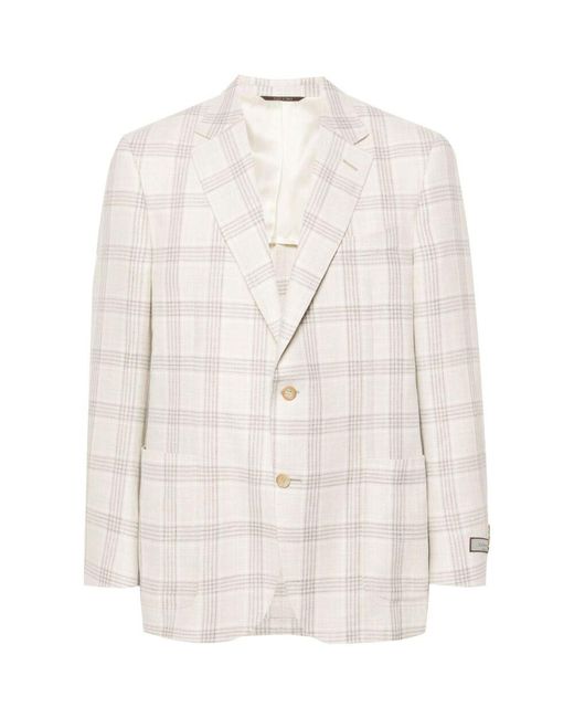 Canali White Jackets for men