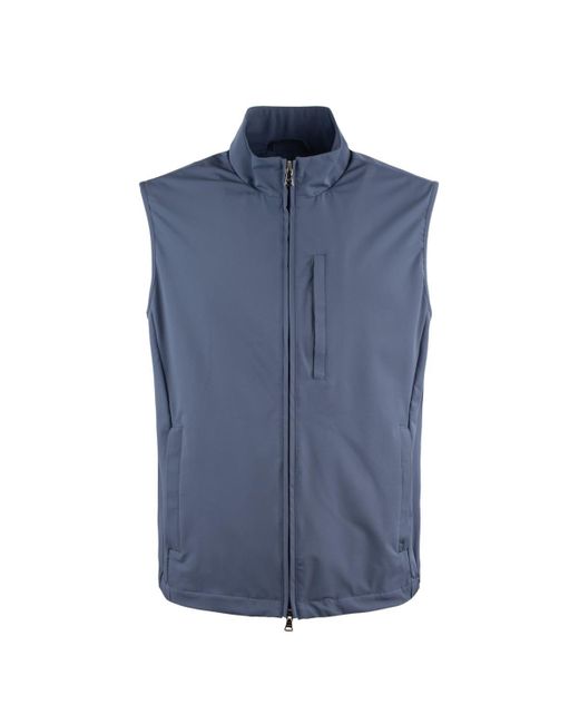 Paul & Shark Blue Air Force Dynamic Stretch Vest for men