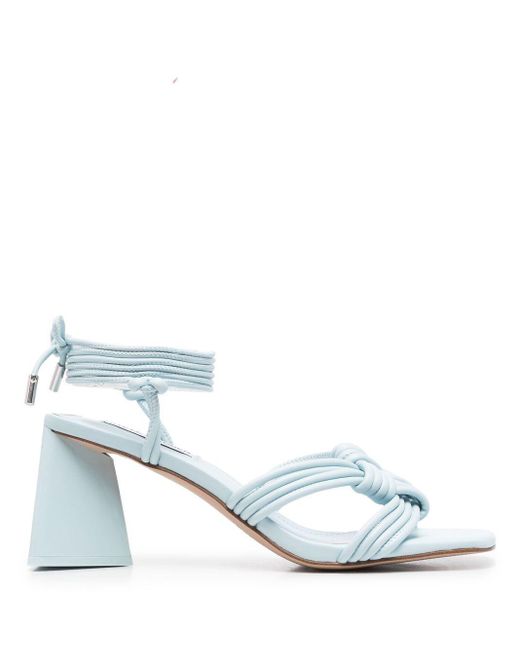 Steve Madden Synthetic Sandals Clear Blue | Lyst