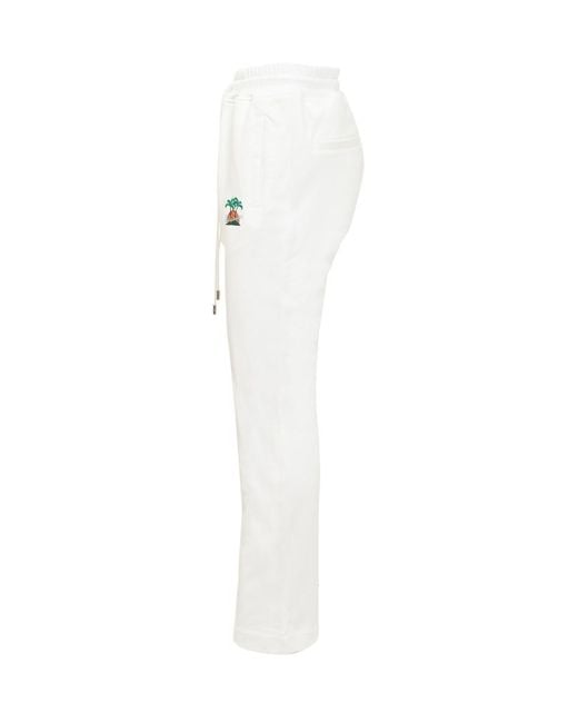 Just Don White Pant With Embroidery for men