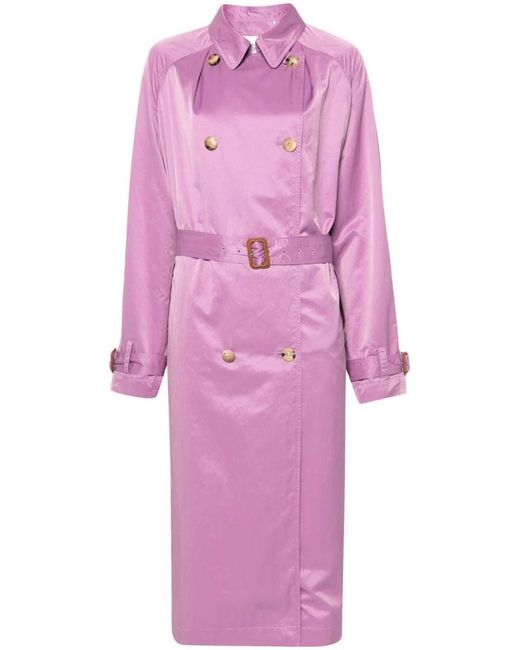 Isabel Marant Pink Edenna Trench Coat