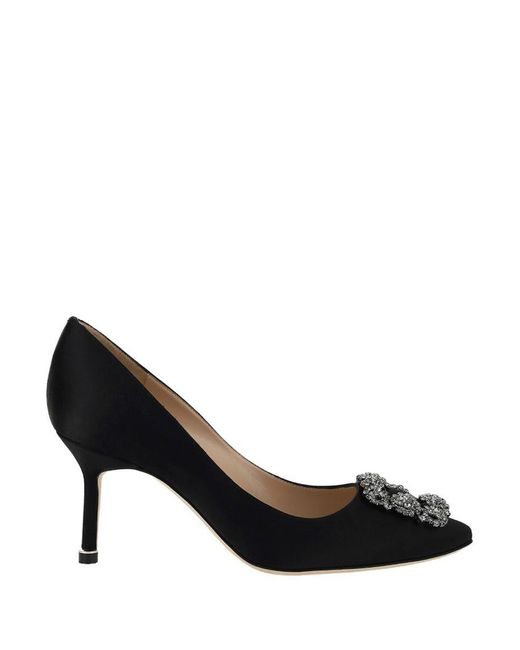 Manolo Blahnik Pumps in Black | Lyst