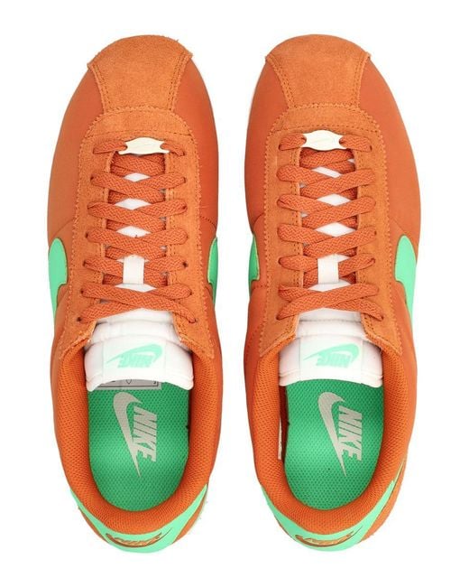 Nike Orange Cortez Textile