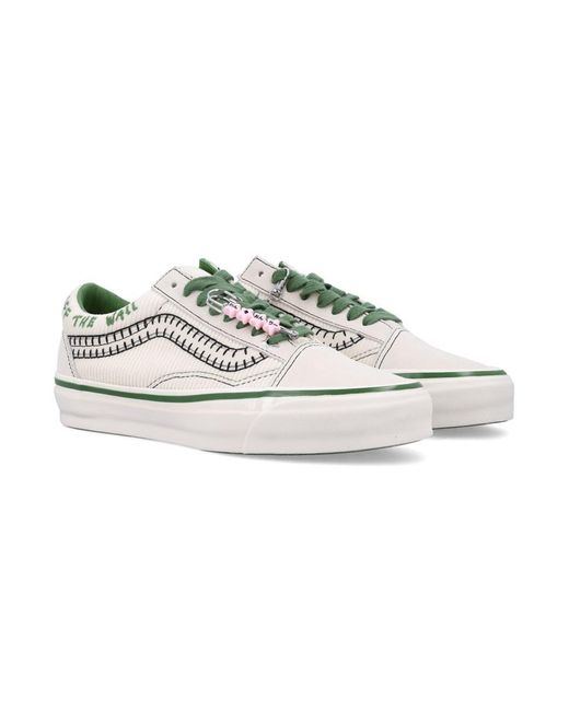 Vans White Premium Old Skool Cocona Shoes