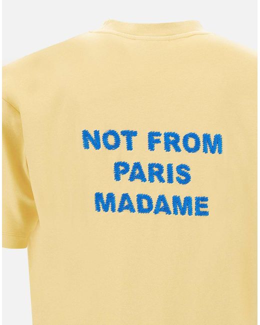 Drole de Monsieur Yellow T-Shirts And Polos for men