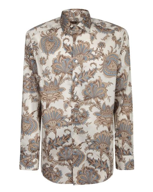 Etro Gray Shirts for men