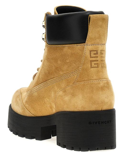 Givenchy Black 'Trekker' Ankle Boots