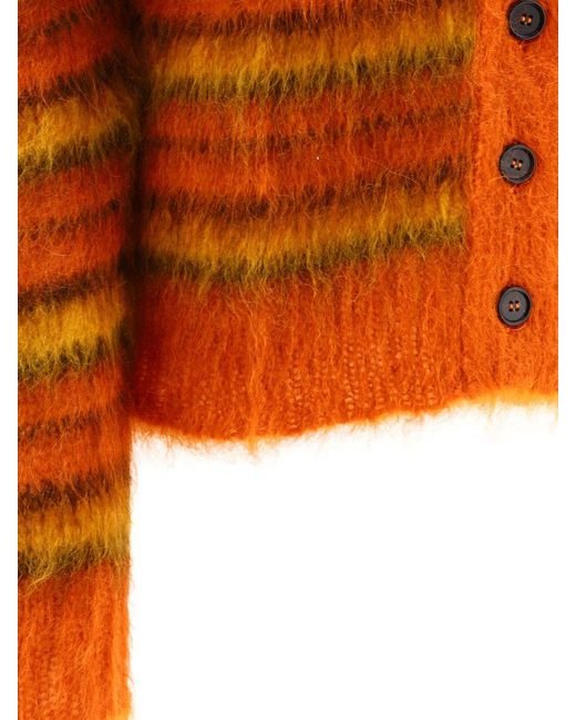 Marni Orange Sweaters