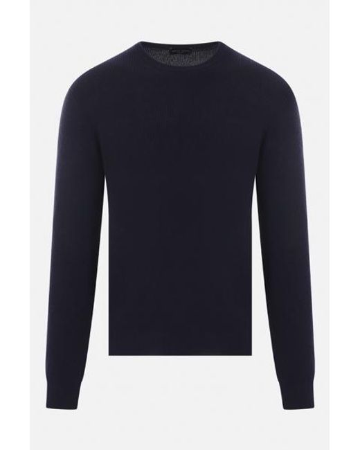 Roberto Collina Blue Sweaters for men