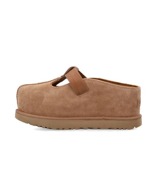 Ugg Brown Goldenstar Hi Clog