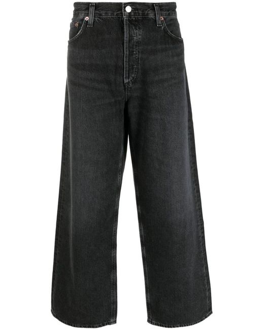 Agolde Gray Low Rise baggy Jeans for men