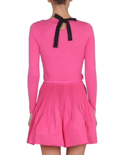 RED Valentino Pink Cashmere Blend Sweater