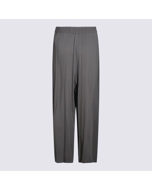 Fabiana Filippi Gray Viscose Pants