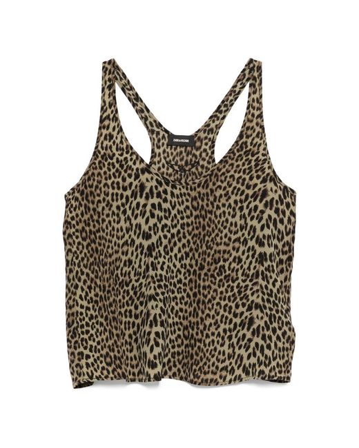 Zadig & Voltaire Brown Tops