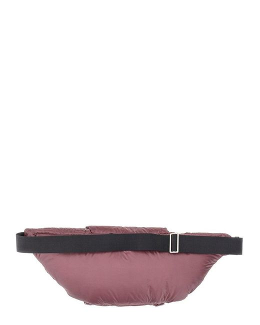 Jil Sander Purple Padded Pouch
